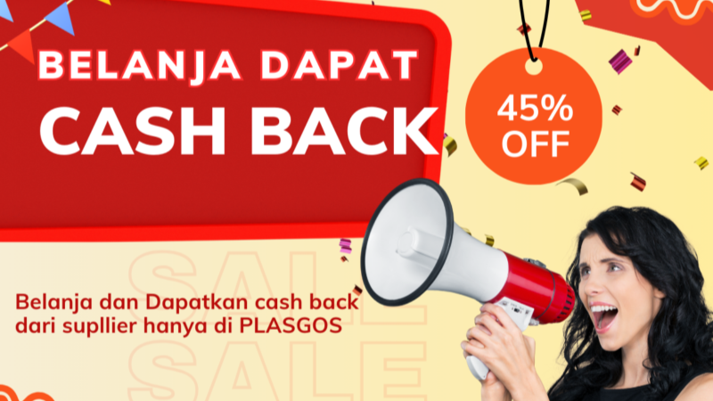 Plasgos Luncurkan Program Cashback: Berbelanja Online Lebih Menguntungkan!
