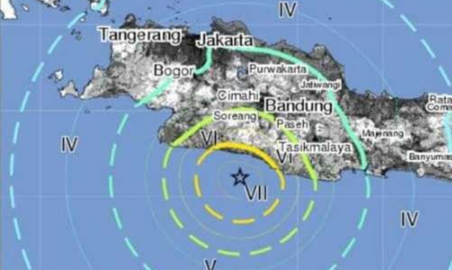 BMKG Ungkap Penyebab Gempa M 6,2 Guncang Garut dan Tasikmalaya, Listrik Putus dan Bangunan Rusak