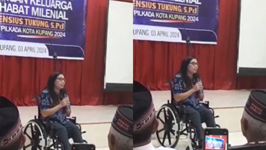 Komunitas Penyandang Disabilitas Kupang Deklarasikan Dukungan untuk Yuvensius Tukung Maju di Pilwakot 2024