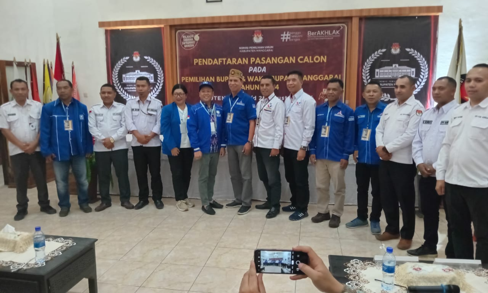 Mengejutkan, Perindo Manggarai Beralih ke Pasangan Maksi-Ronald!