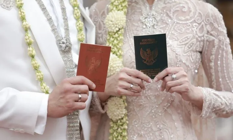 Ilustrasi buku nikah