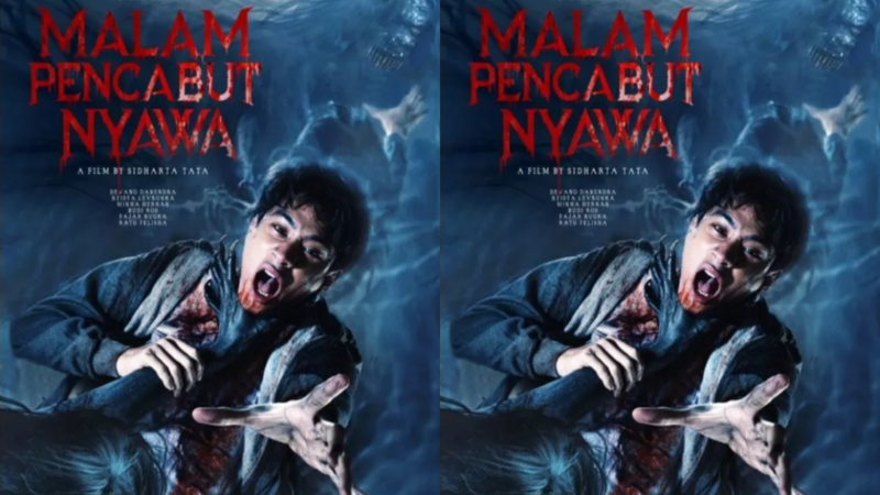Poster film Malam Pencabut Nyawa (2024).