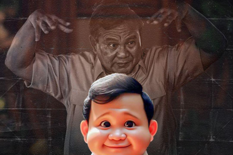 Dari Sang Jenderal Jadi Anak Baik, Branding Prabowo Dinilai Manipulatif. Foto ilustrasi (Twitter)