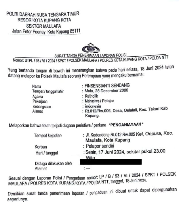 Gegara Disebut Pelakor, Mahasiswi Jurusan Psikologi di Kupang Aniaya Sahabat Dekat