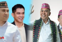 Bakal calon bupati dan wakil bupati Mario Pranda-Richard Sontani (kiri) dan Edi Endi-Yulianus Weng (kanan). Foto kolase: Tajukflores.com