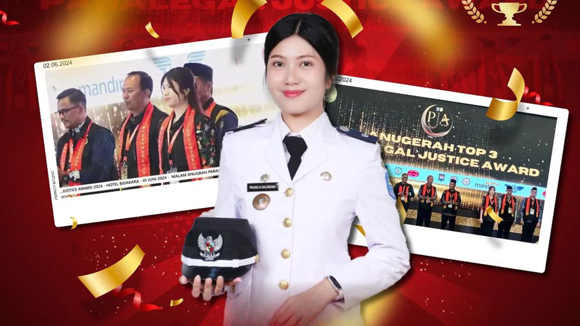 Lurah Cantik, Mari Berkenalan dengan Lurah Cantik Praisela Rebecca Dalensang, Peraih Paralegal Justice Award 2024