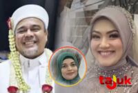 Habib Rizieq Shihab (HRS) menikah dengan Syarifah Mona Hasinah Alaydrus di kediamannya di kawasan Sentul, Bogor. Foto kolase (Tajukflores.com)