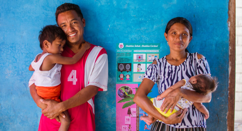 Kampanye pencegahan stunting di Rote Ndao, NTT. Foto: Kemenkeu RI